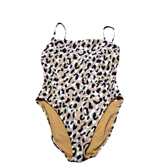 New Vitamin A wild Animal Print 10 L one piece Bodysuit sexy classic neutral - Picture 3 of 10